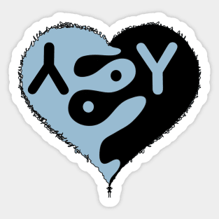 Yin & Yang Sticker